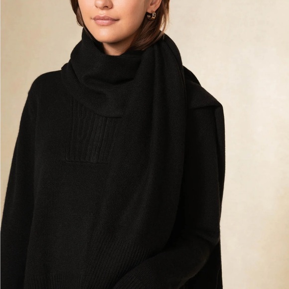 NakedCashmere BONNIE RIBBED CASHMERE SCARF - NWT - Picture 3 of 6